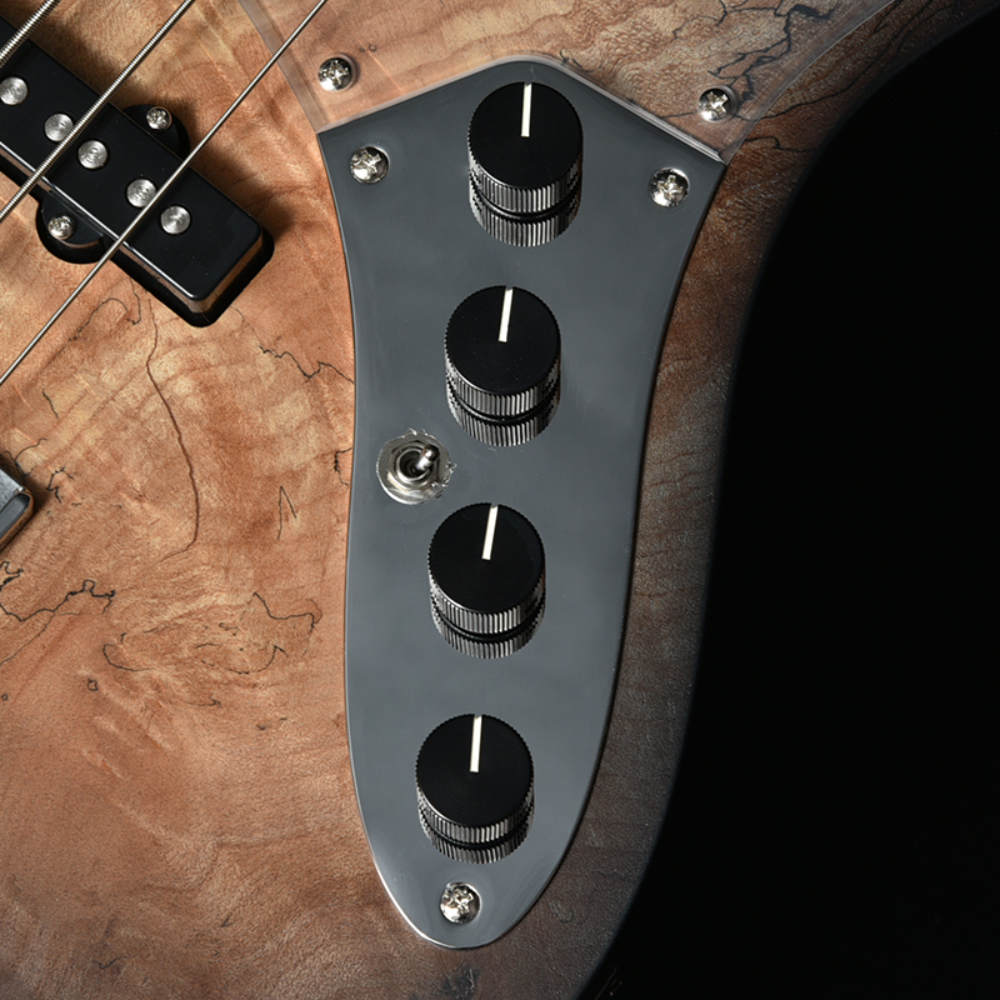 BACCHUS バッカス Japan Tune-up Series WL5-SPM-AC RSM/M BLKS-B 5弦ベース エレキベース コントロール画像