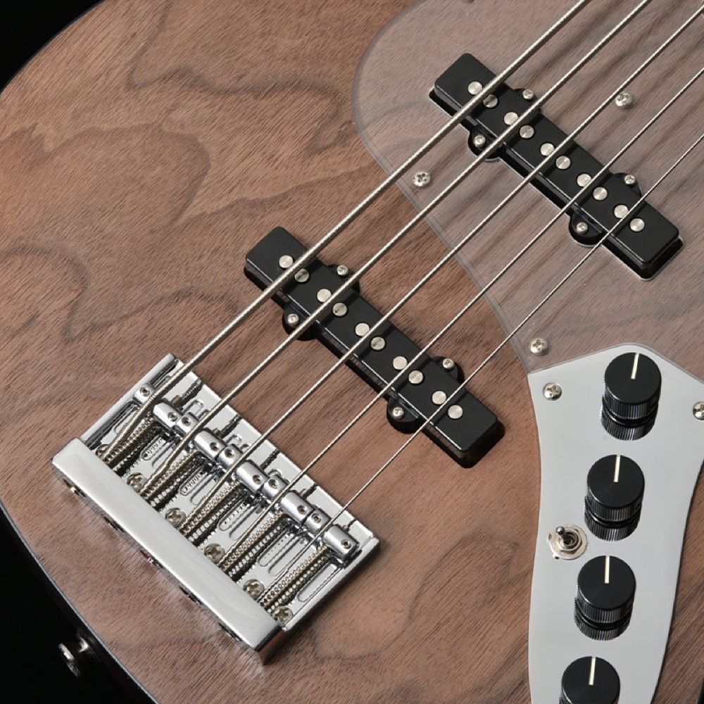 BACCHUS バッカス Japan Tune-up Series WL5-WN-AC RSM/M NAS 5弦ベース エレキベース ピックアップ、ブリッジ