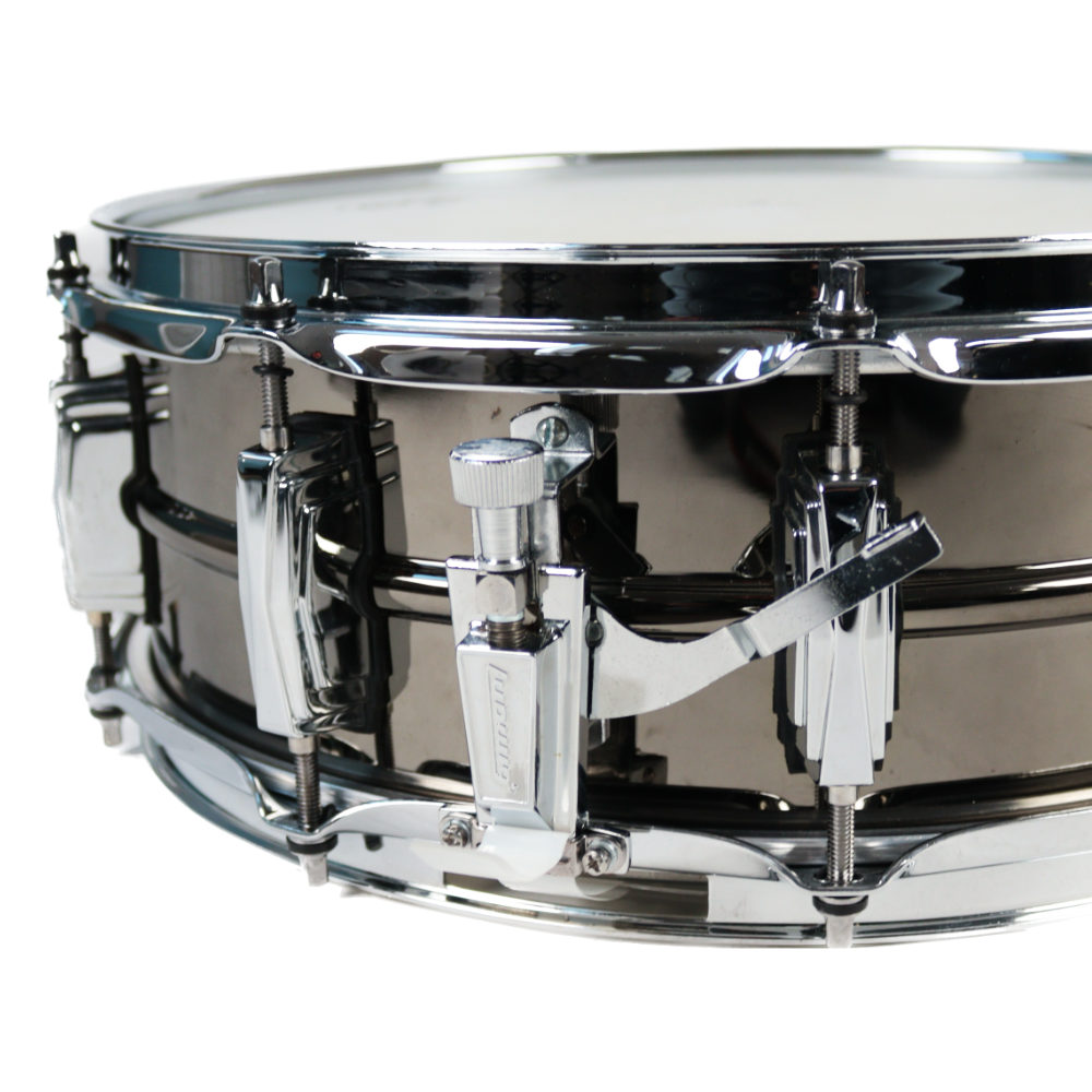 【中古】 Ludwig ラディック LB416 Black Beauty 14×5 スネアドラム ストレイナー1