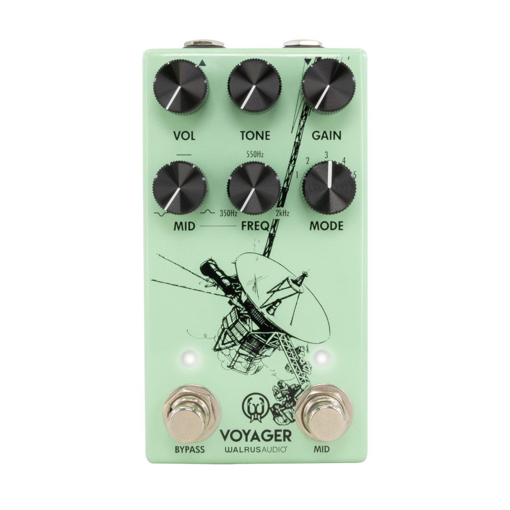 WALRUS AUDIO ウォルラスオーディオ WAL-VOY/MK2 #SG Voyager Preamp Overdrive MKII プリアンプ オーバードライブ ギターエフェクター