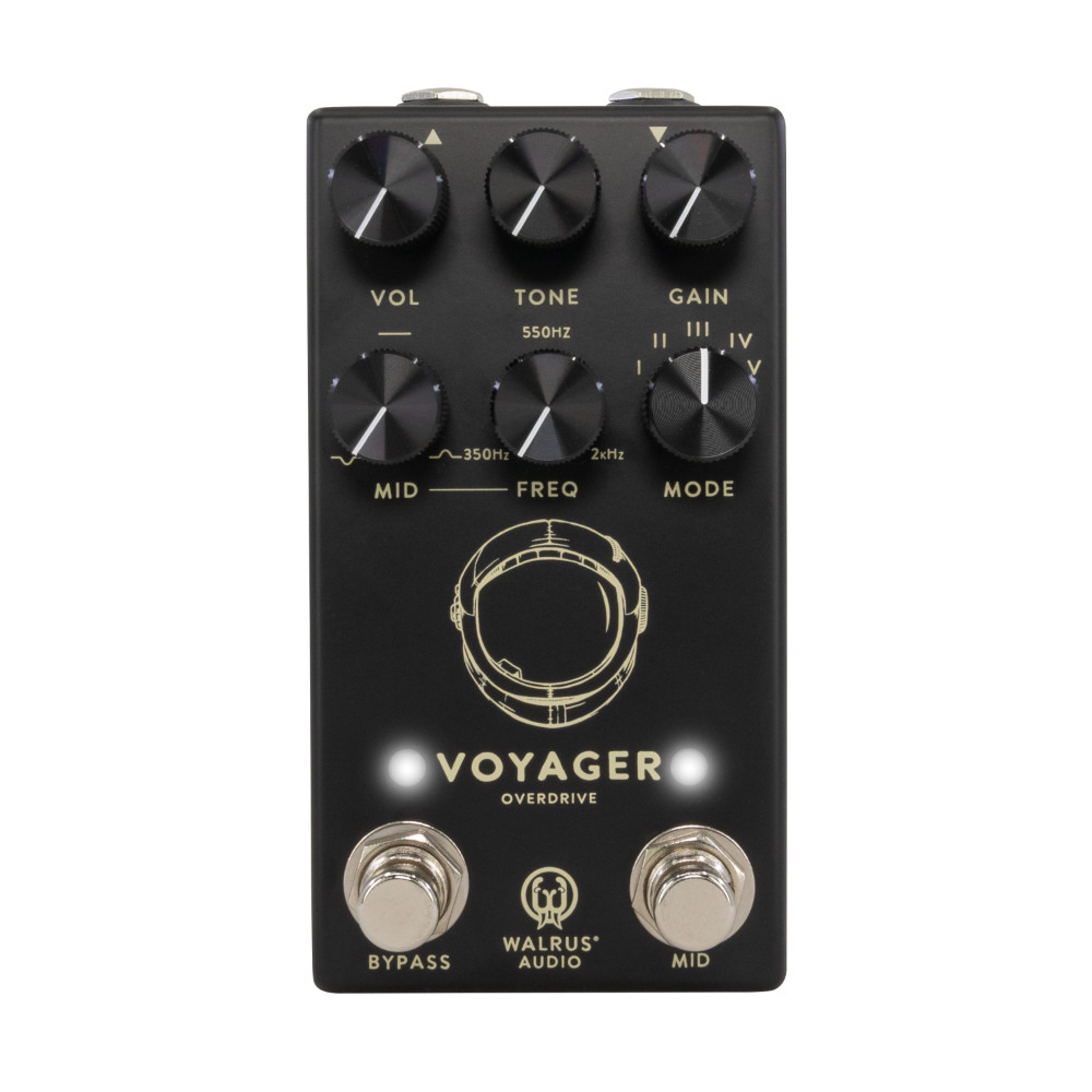 WALRUS AUDIO ウォルラスオーディオ WAL-VOY/MK2 #BK Voyager Preamp Overdrive MKII プリアンプ オーバードライブ ギターエフェクター