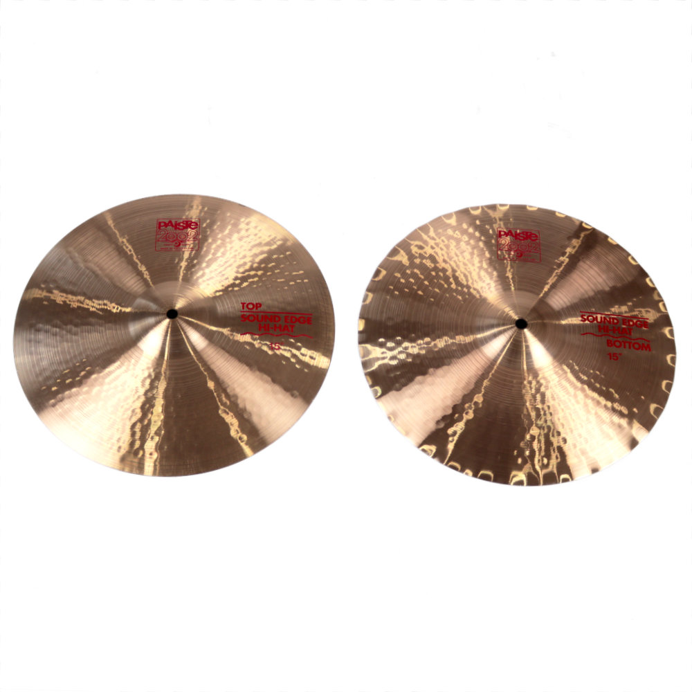 【中古】 PAISTE パイステ 2002 Sound Edge Hi-Hat 15インチ ハイハットシンバル ペア