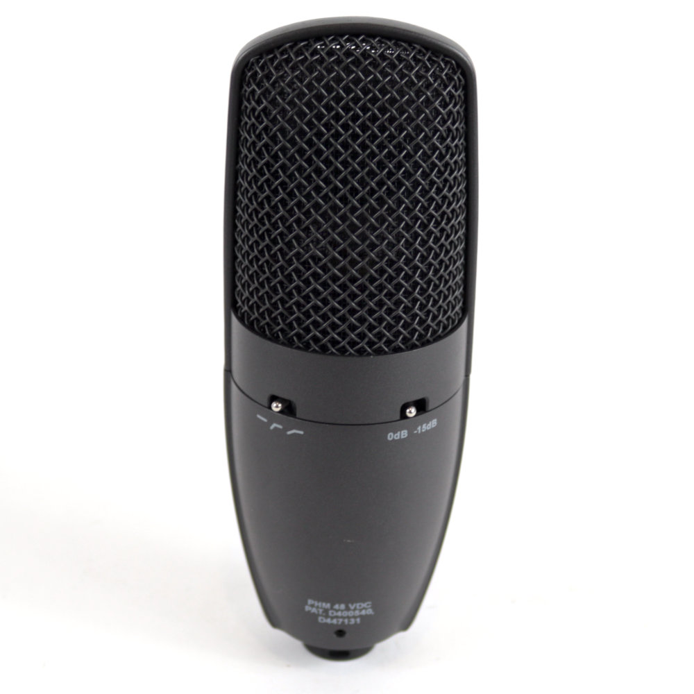 【中古】  マイク SHURE SM27 コンデンサーマイク シュアー SM27-LC-X シュア 背面