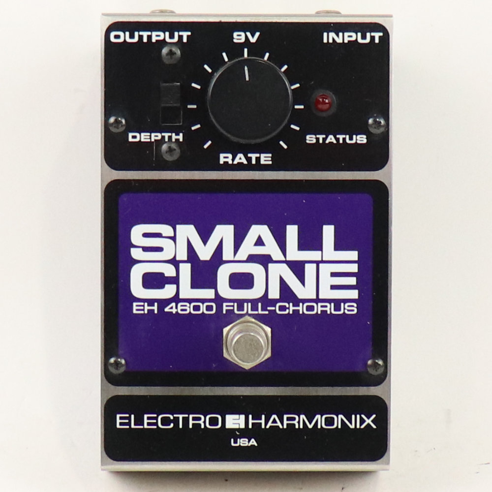 【中古】 アナログコーラス エフェクター ELECTRO-HARMONIX SMALL CLONE スモールクローン ギターエフェクター 正面