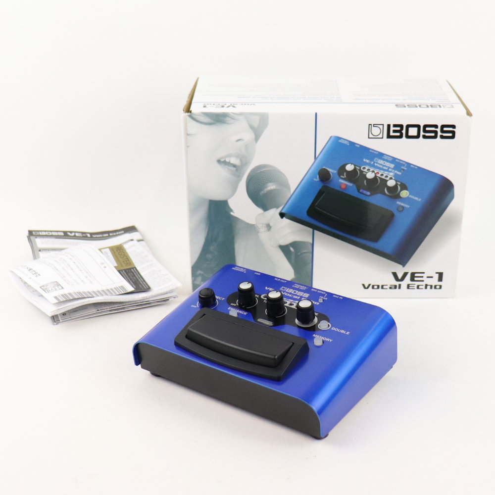 【中古】 BOSS VE-1 Vocal Echo ボーカル用ハーモニーエフェクター