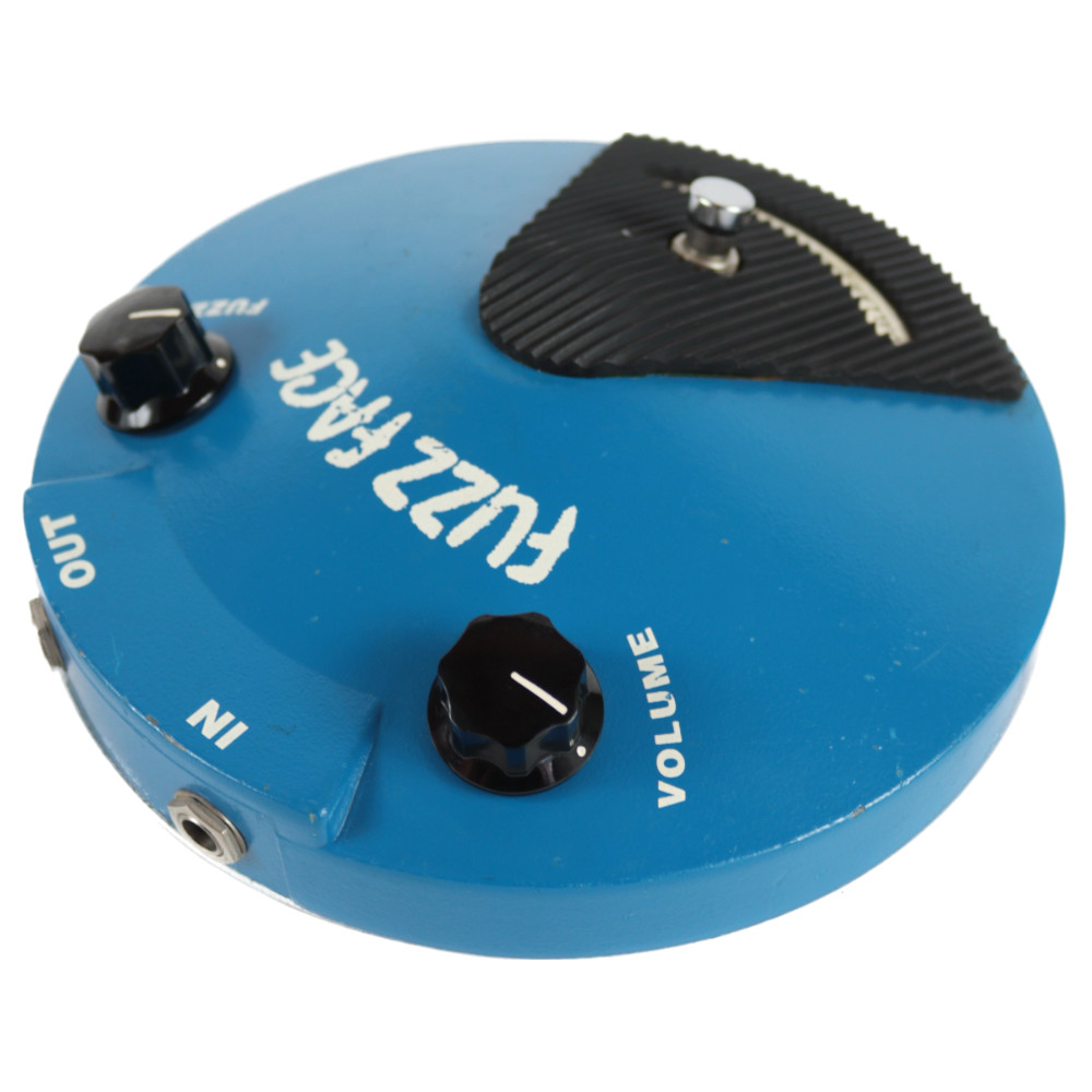 【中古】 ファズ エフェクター JIM DUNLOP Fuzz Face JHF2 ギターエフェクター 本体画像 斜め 