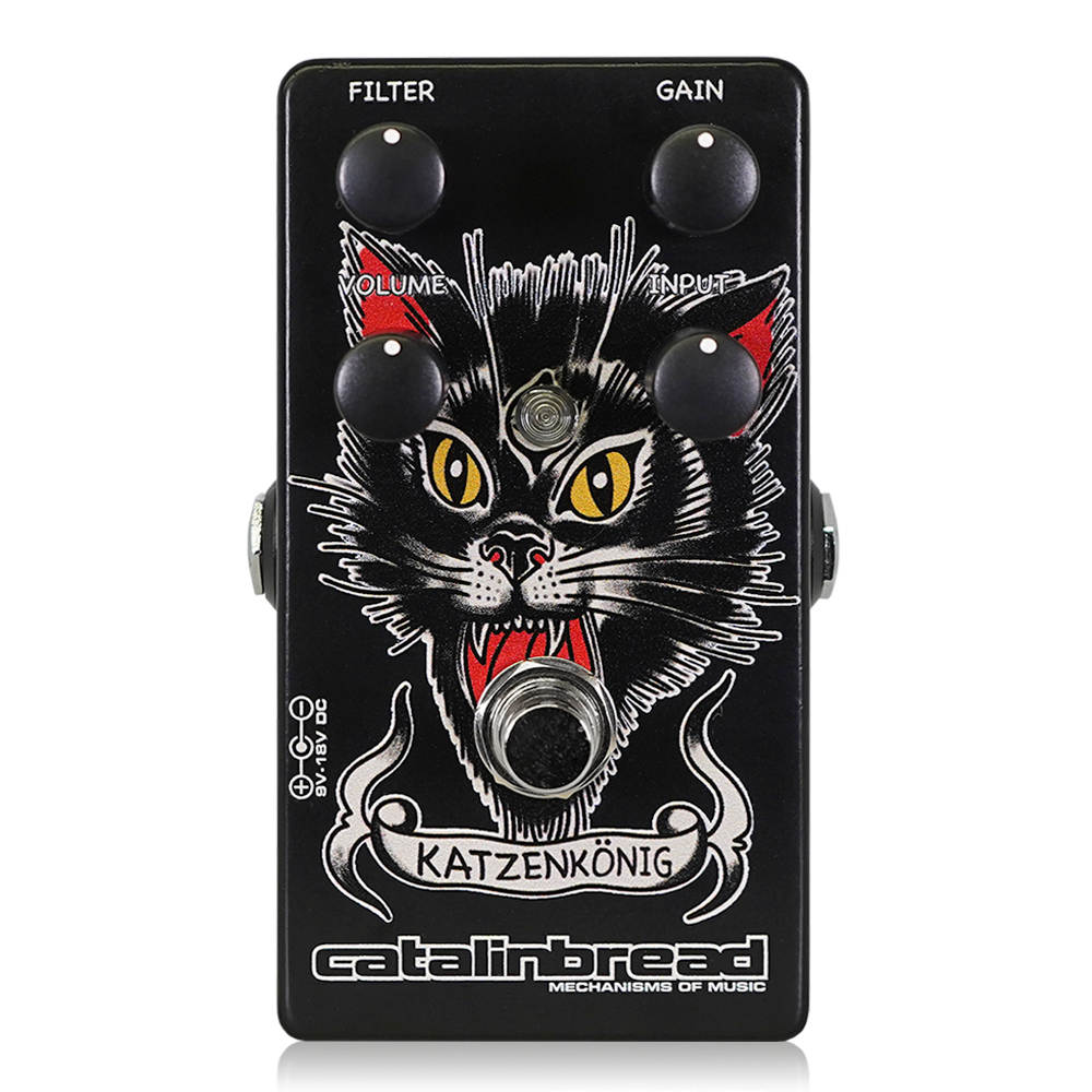 Catalinbread カタリンブレッド KATZ Traditional Ink ディストーション ファズ ギターエフェクター