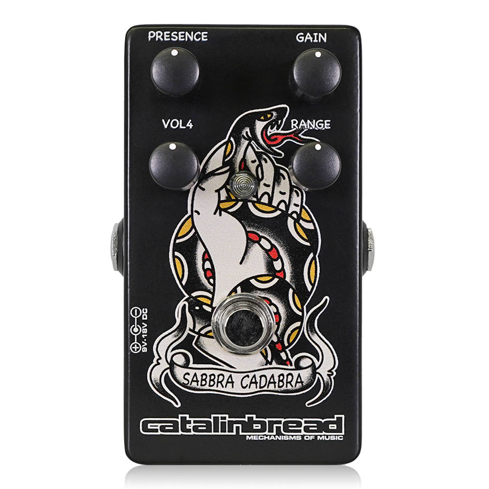 Catalinbread カタリンブレッド SABBRA Traditional Ink オーバードライブ ギターエフェクター