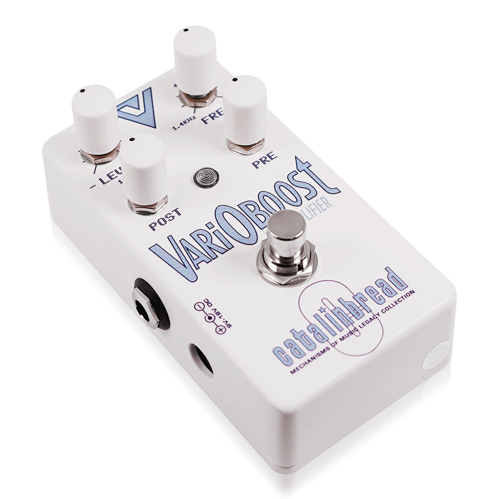 Catalinbread カタリンブレッド VariOboost ブースター ギターエフェクター 斜めアングル画像