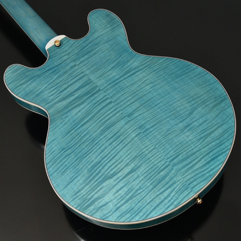 SeventySeven Guitars セブンティセブンギターズ EXRUBATO-CTM-JT AMB セミアコースティックギター エレキギター セミアコ 77 ボディバック