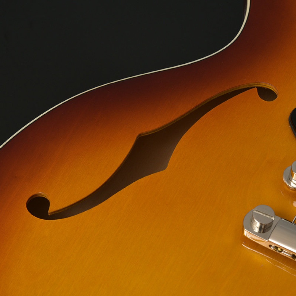 SeventySeven Guitars セブンティセブンギターズ EXRUBATO-STD/S-JT ITB セミアコースティックギター エレキギター セミアコ 77 Fホール