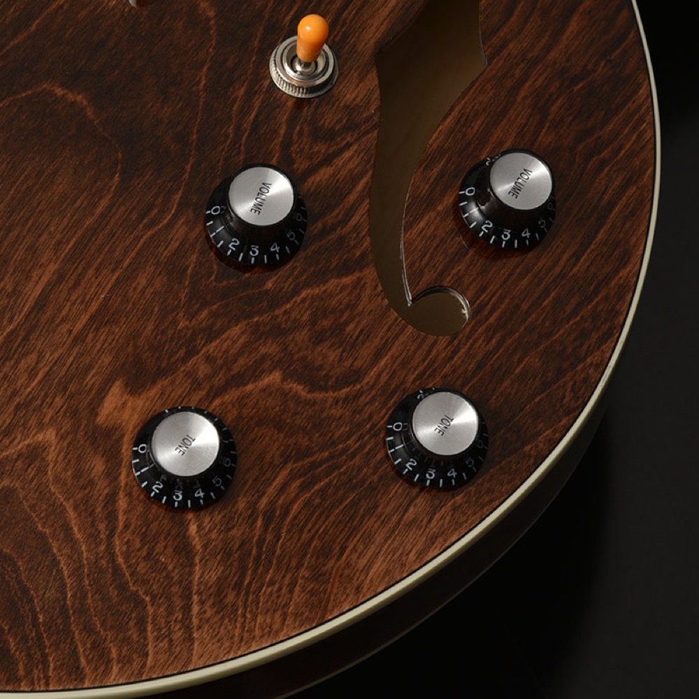 SeventySeven Guitars セブンティセブンギターズ EXRUBATO-STD/S-JT ABR セミアコースティックギター エレキギター セミアコ 77 コントロール