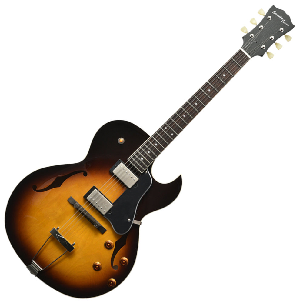 SeventySeven Guitars セブンティセブンギターズ HAWK-STD/DEEP-JT SB フルアコースティックギター エレキギター フルアコ 77