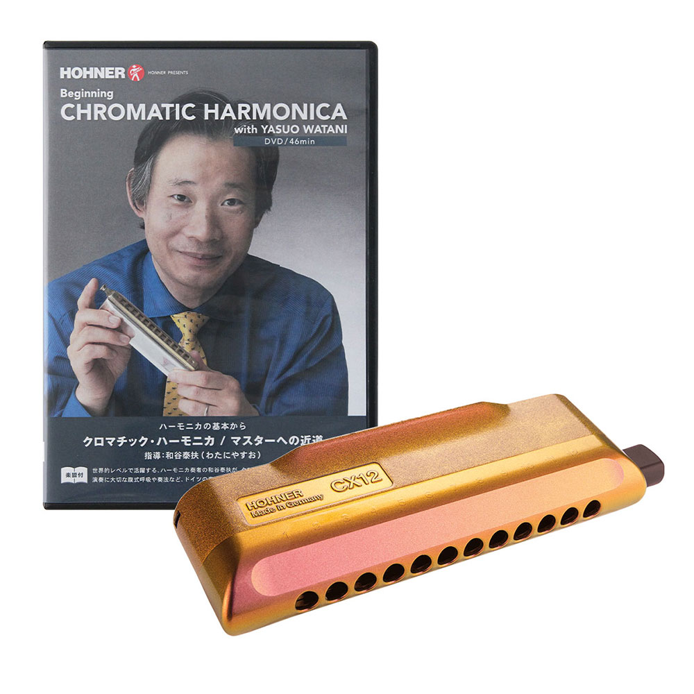 HOHNER ホーナー CX-12 Jazz C クロマチックハーモニカ DVD付き