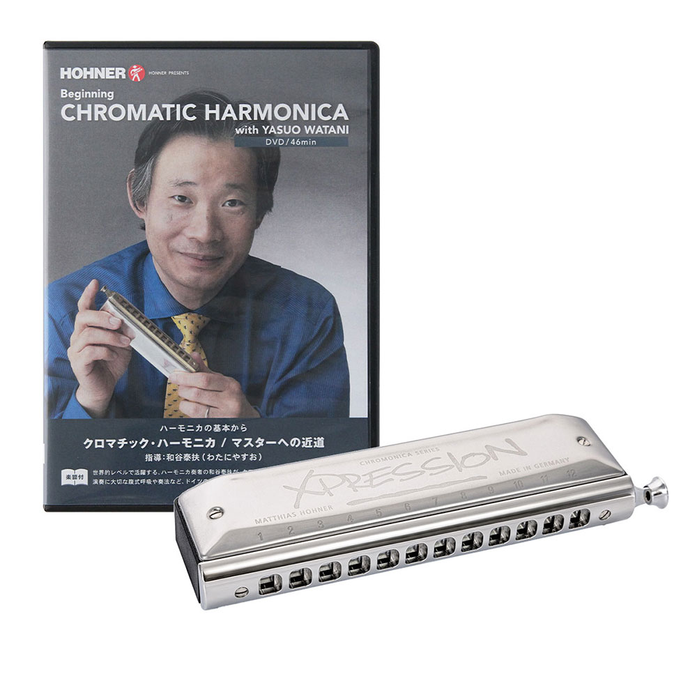 HOHNER ホーナー XPRESSION C クロマチックハーモニカ DVD付き