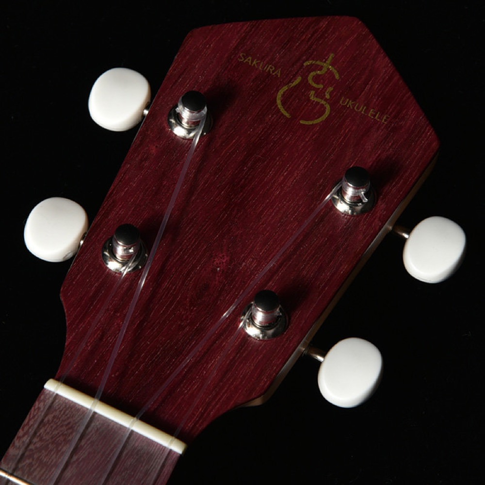 SAKURA UKULELE さくらウクレレ SUC-SAKURA BLONDE SKBD コンサートサイズ ウクレレ 桜 ヘッド