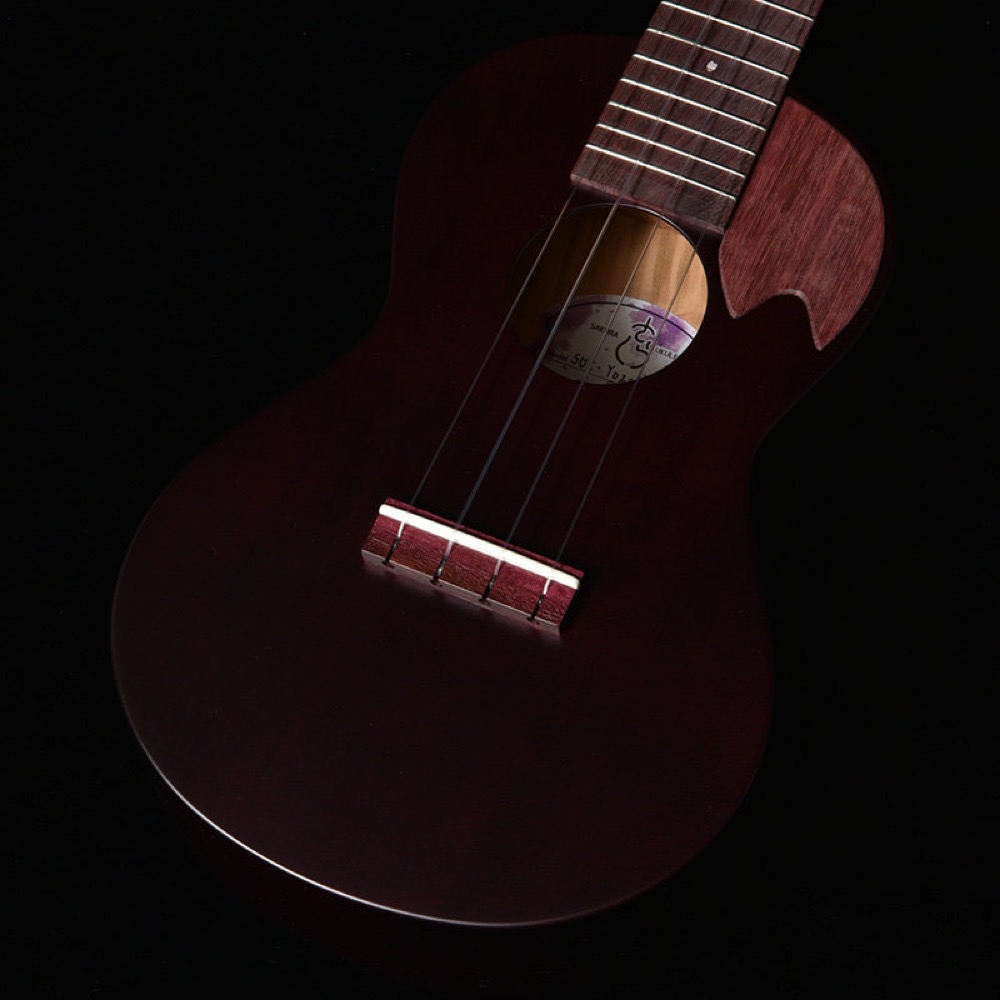 SAKURA UKULELE さくらウクレレ SUC-YOZAKURA YZKR コンサートサイズ ウクレレ 桜 トップ
