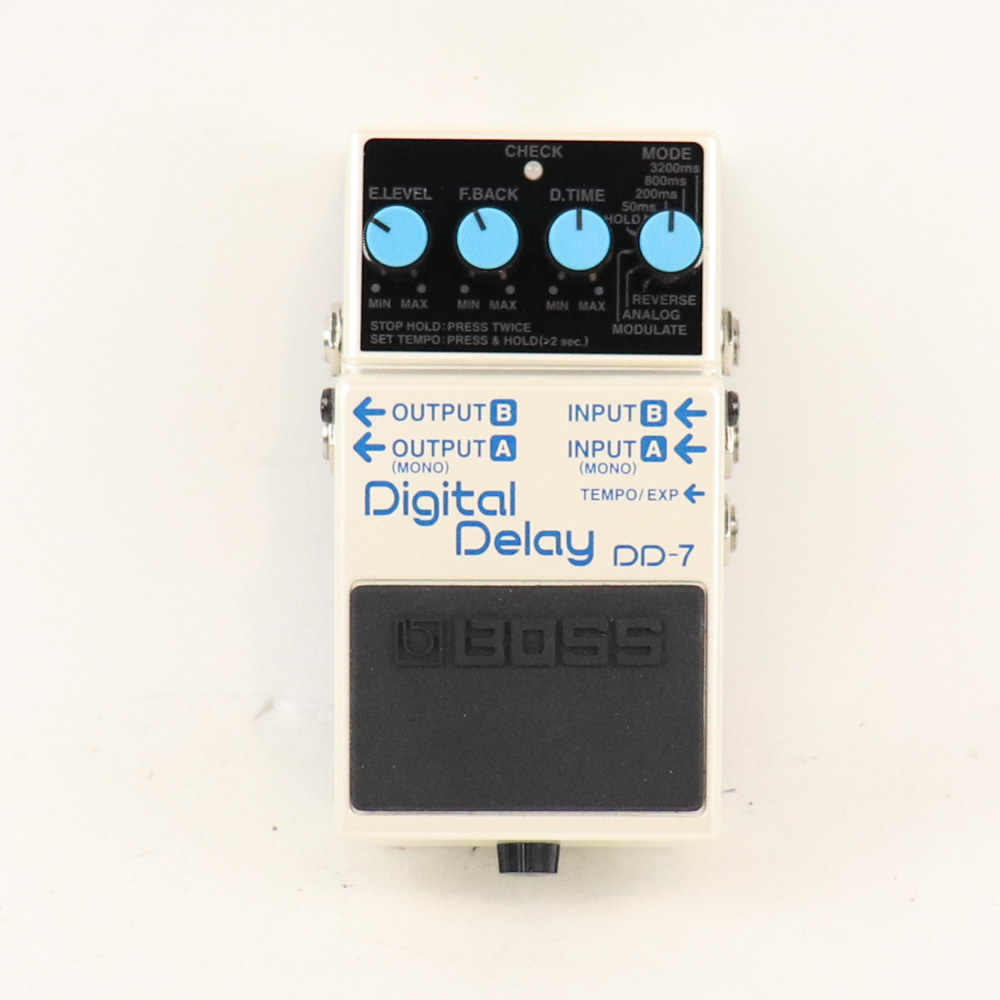 【中古】ディレイ エフェクター BOSS DD-7 Digital Delay ギターエフェクター デジタルディレイ 正面画像