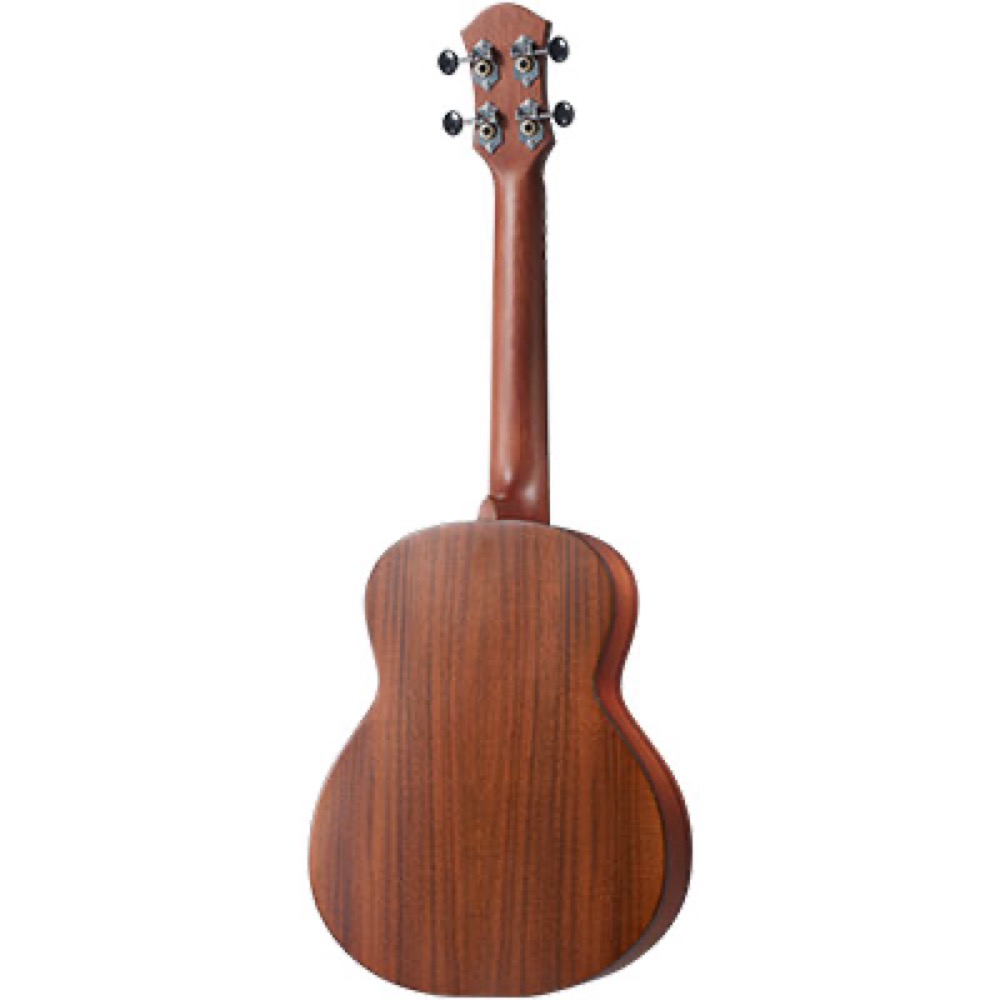 aNueNue aNN-T4Eピックアップ付き Solid Cedar Top テナーウクレレ シダー単板トップ Acacia(Taiwan Koa)バック&サイド ボディバック画像