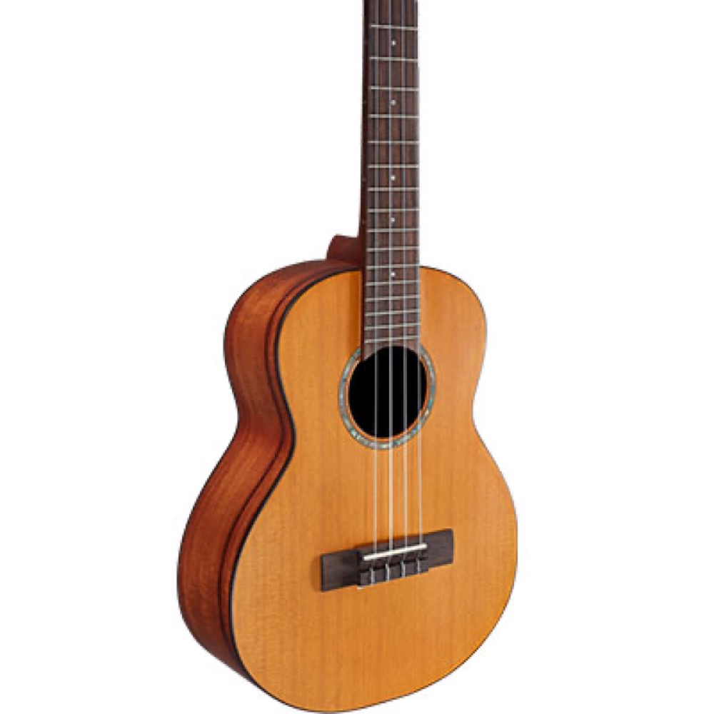 aNueNue aNN-T4Eピックアップ付き Solid Cedar Top テナーウクレレ シダー単板トップ Acacia(Taiwan Koa)バック&サイド ボディトップ画像