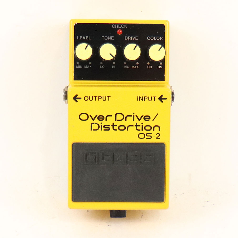 【中古】オーバードライブ ディストーション エフェクター BOSS OS-2 OverDrive Distortion ギターエフェクター