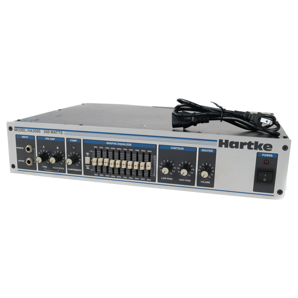 中古】 HARTKE ハートキー HA3500 ベースアンプヘッド([USED] ハートキー 350W出力 ベースアンプヘッド) | web総合楽器店  chuya-online.com