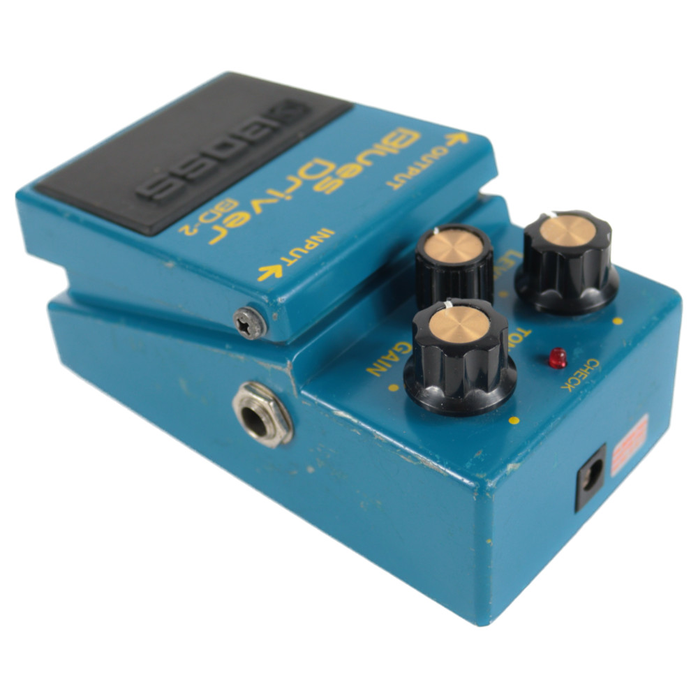 【中古】 ブルースドライバー エフェクター BOSS BD-2 Blues Driver ギターエフェクター オーバードライブ 本体画像 斜め 1