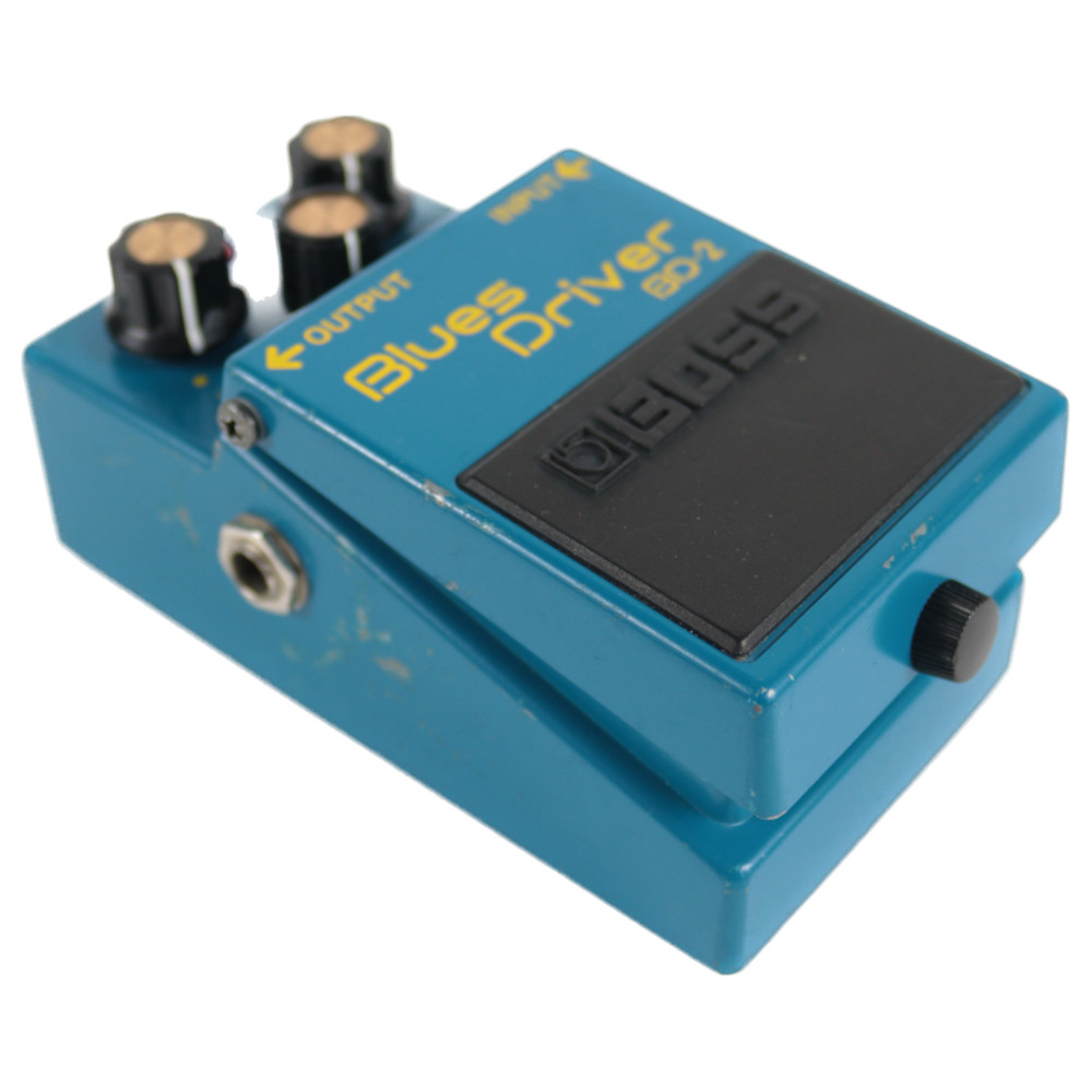 【中古】 ブルースドライバー エフェクター BOSS BD-2 Blues Driver ギターエフェクター オーバードライブ 本体画像 斜め 2