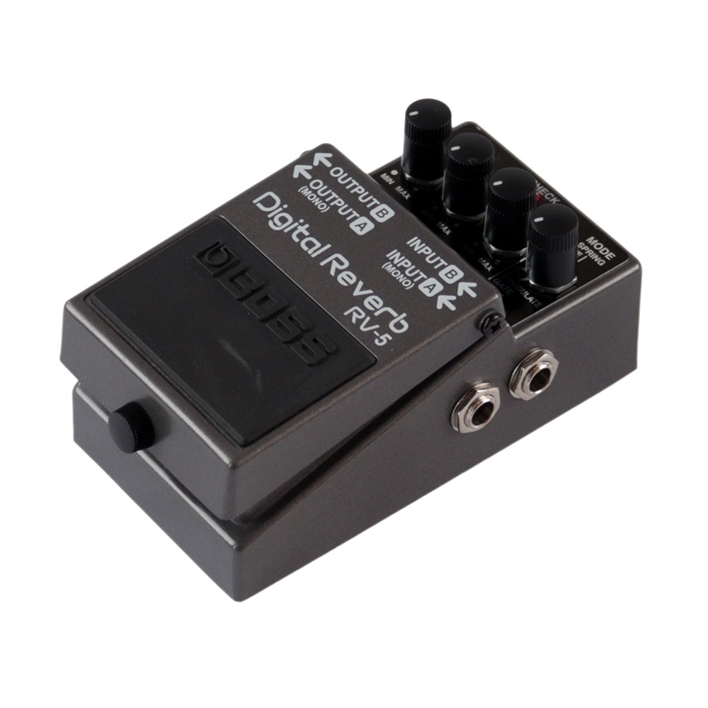 【中古】デジタルリバーブ エフェクター BOSS RV-5 Digital Reverb ボス リヴァーブ エフェクター 全体