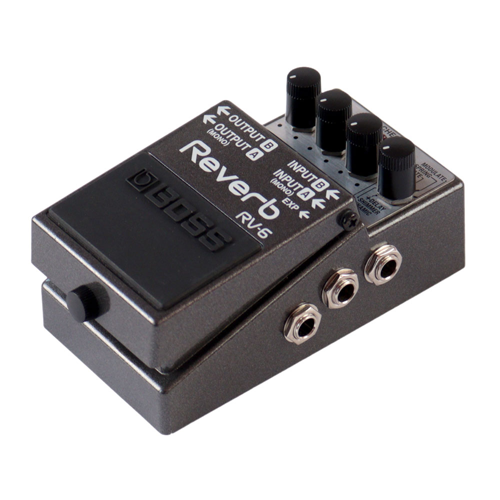 【中古】リバーブ エフェクター BOSS RV-6 Reverb ボス リヴァーブ エフェクター 全体