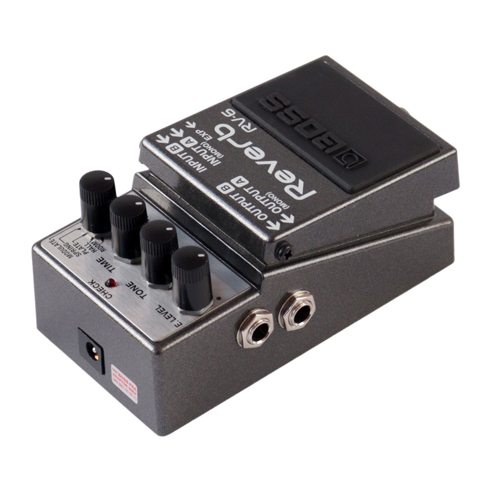 【中古】リバーブ エフェクター BOSS RV-6 Reverb ボス リヴァーブ エフェクター 全体