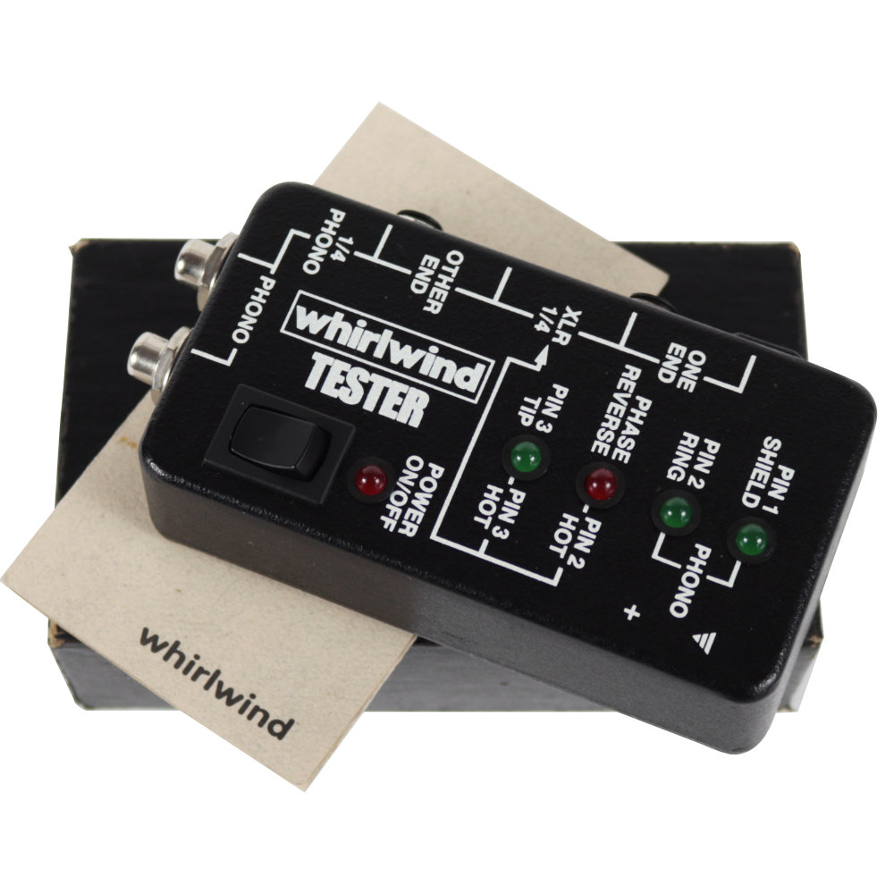 【中古】 ケーブルテスター whirwind TESTER ワールウィンド