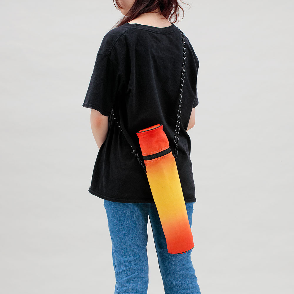 TAMA タマ TVSB12OY Vivid Collection Stick Bag Orange×Yellow スティックバッグ 肩掛けストラップ装備