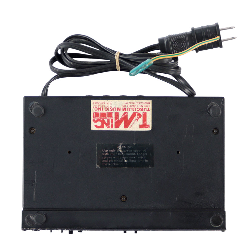 【中古】 ディストーション ROCKMAN DISTORTION GENERATOR 1988年製 POWER LED点灯せず ロックマン ディストーションジェネレイター 裏面