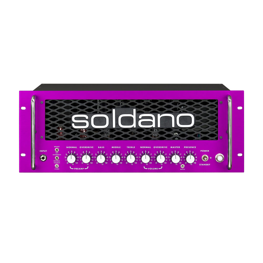 Soldano ソルダーノ SLO-100R 2-Channel 100W All-Tube Rackmount Guitar Amp 真空管 ギターアンプ ラックマウント型