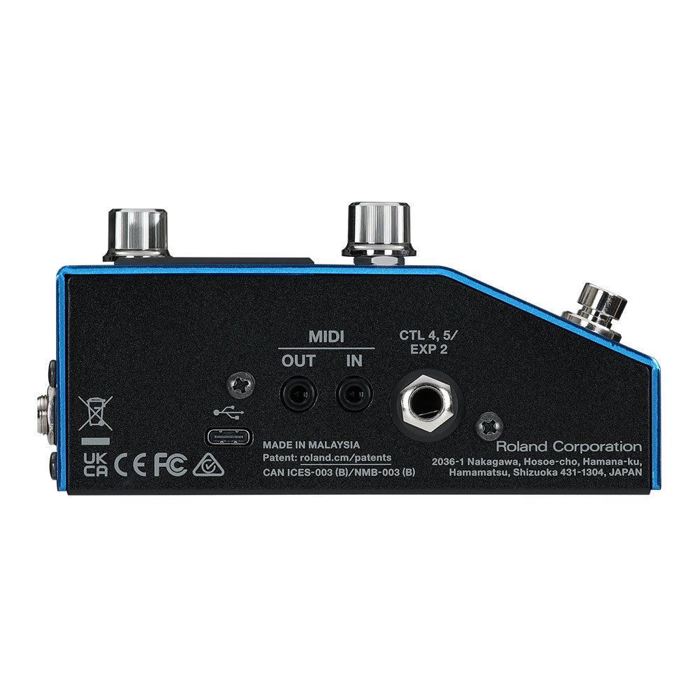 BOSS VG-800 V-Guitar Processor ローランド Vギター エフェクター 側面