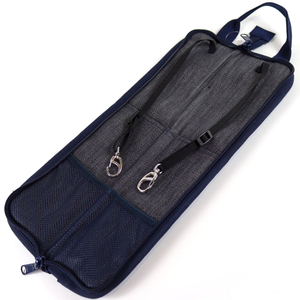 スティックケース Grande uomo グランデウオモ 枷染メ(かせぞめ) デニム ドラム スティックバック 内部