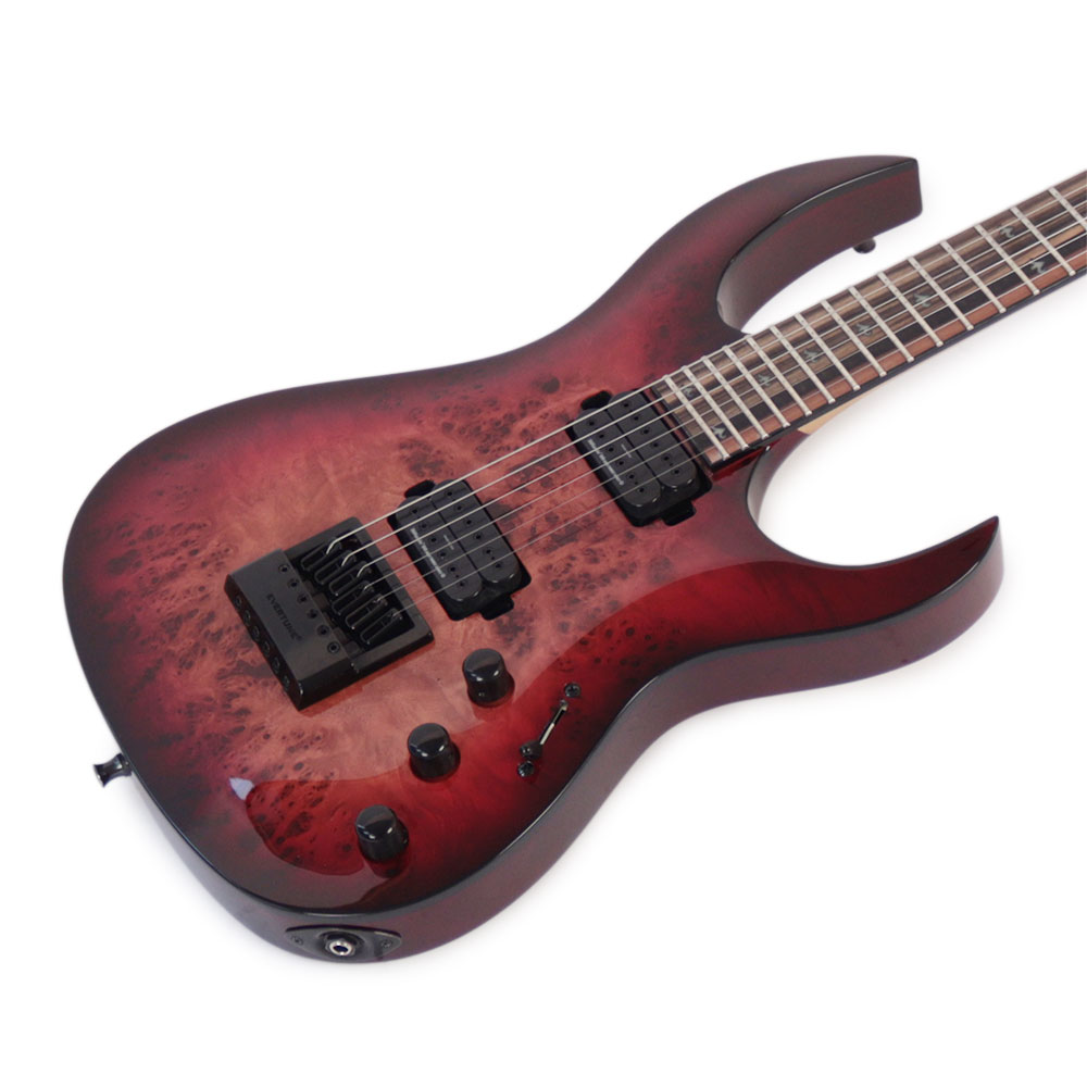 【訳あり】 B.C.Rich SHREDZILLA PROPHECY ARCHTOP WITH EVERTUNE LAVA Burst Black Line Inlays エレキギター アウトレット ボディ