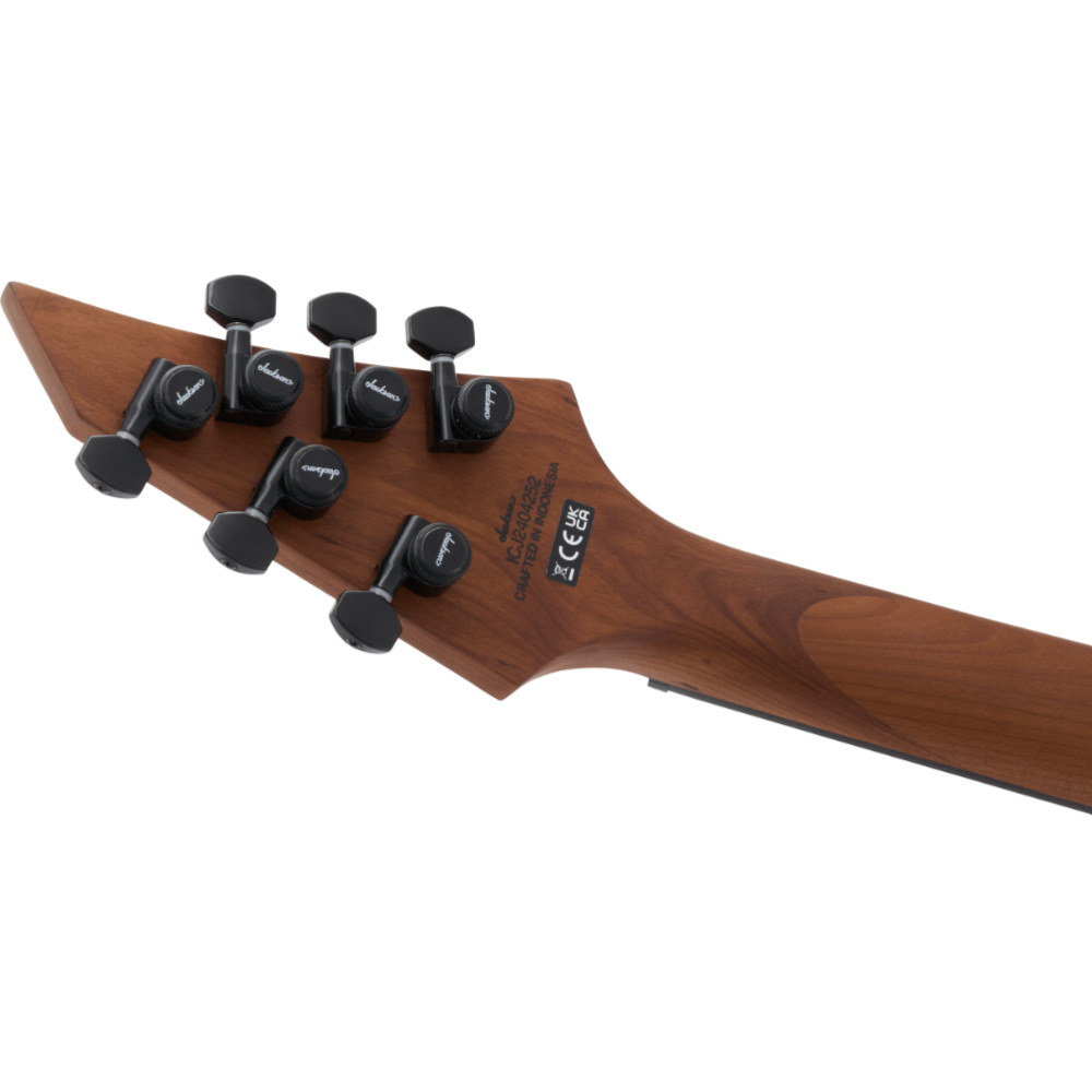 Jackson ジャクソン Pro Plus Series Signature Misha Mansoor Juggernaut ET6 Riviera Blue エレキギター ヘッドバック画像