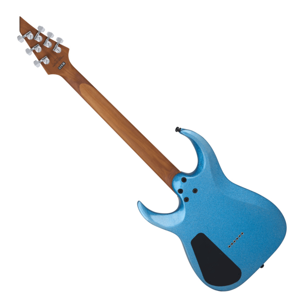 Jackson ジャクソン Pro Plus Series Signature Misha Mansoor Juggernaut HT6 Blue Sparkle エレキギター バック画像