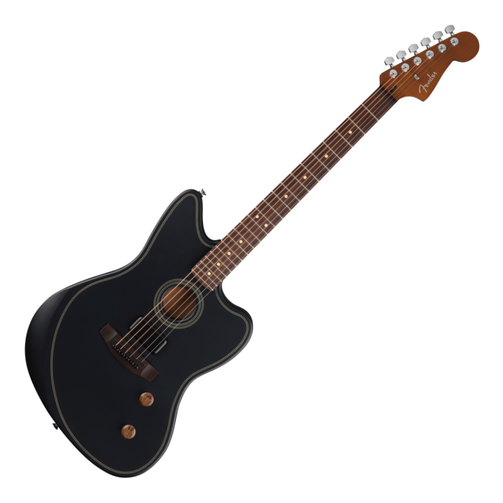 Fender フェンダー Acoustasonic Standard Jazzmaster Black エレクトリックアコースティックギター