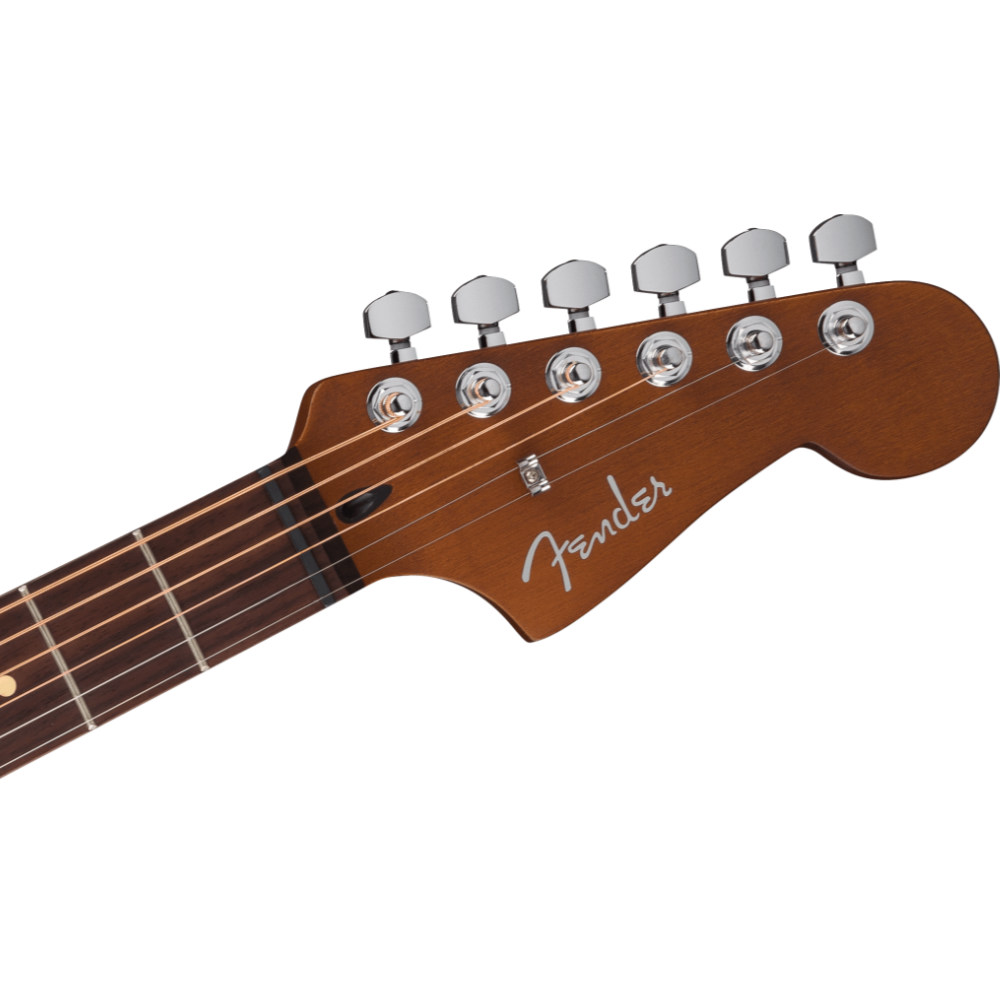 Fender フェンダー Acoustasonic Standard Jazzmaster Black エレクトリックアコースティックギター ヘッド画像