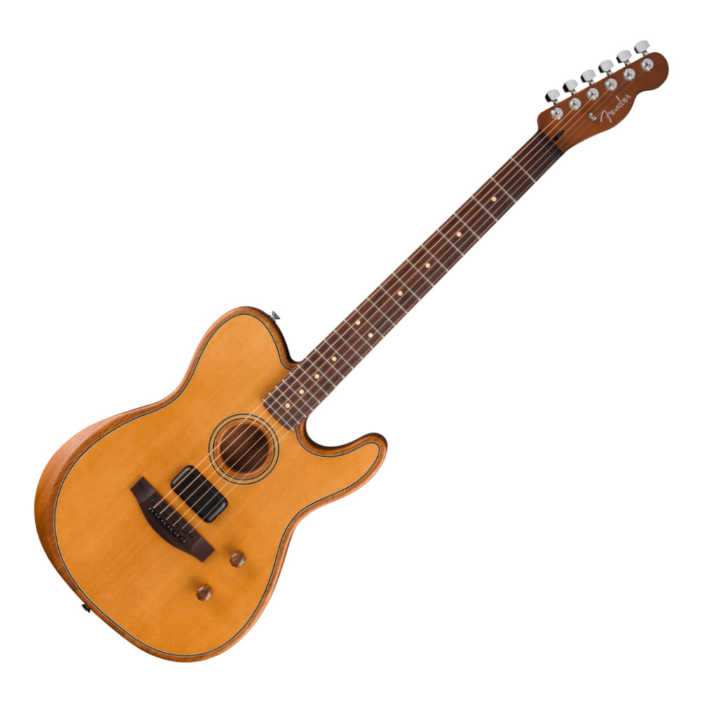 Fender フェンダー Acoustasonic Standard Telecaster Aged Natural エレクトリックアコースティックギター