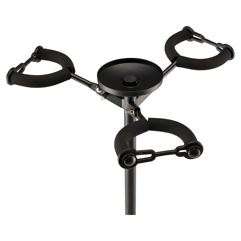 Fender フェンダー Adjustable Triple Cradle Guitar Stand 3本立て ギタースタンド ネックホルダー部