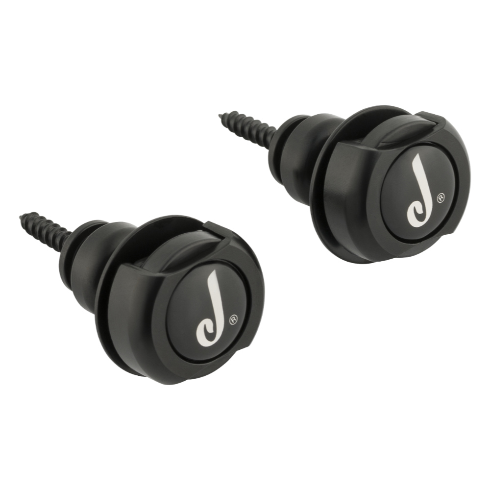 Jackson ジャクソン Strap Locks Black ストラップロックピン 2個セット