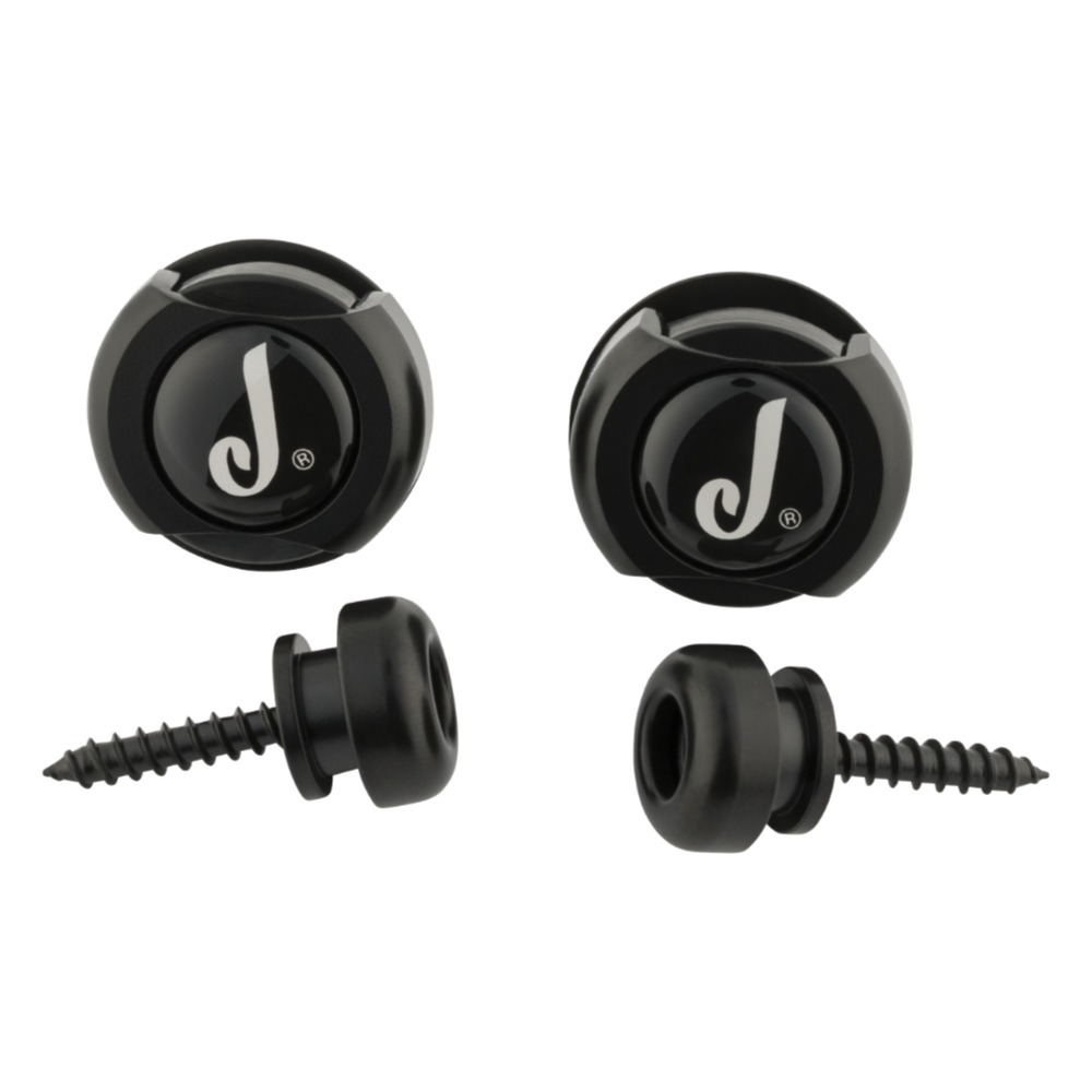 Jackson ジャクソン Strap Locks Black ストラップロックピン 2個セット 全体画像