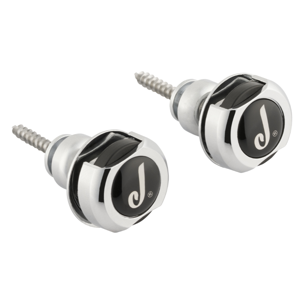 Jackson ジャクソン Strap Locks Chrome ストラップロックピン 2個セット