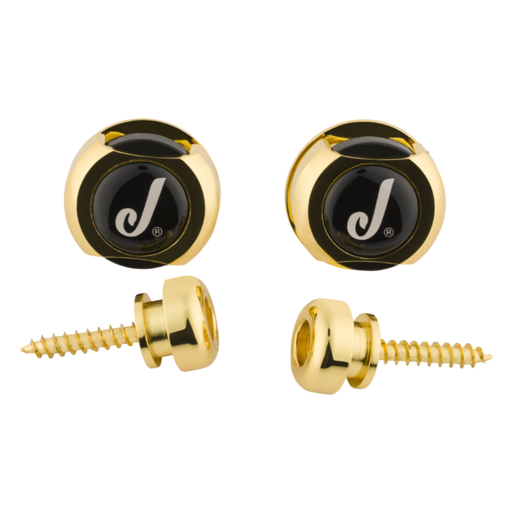 Jackson ジャクソン Strap Locks Gold ストラップロックピン 2個セット 全体画像
