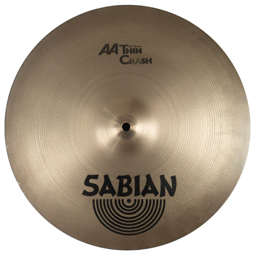 【中古】 SABIAN セイビアン AA THIN CRASH 16インチ クラッシュシンバル