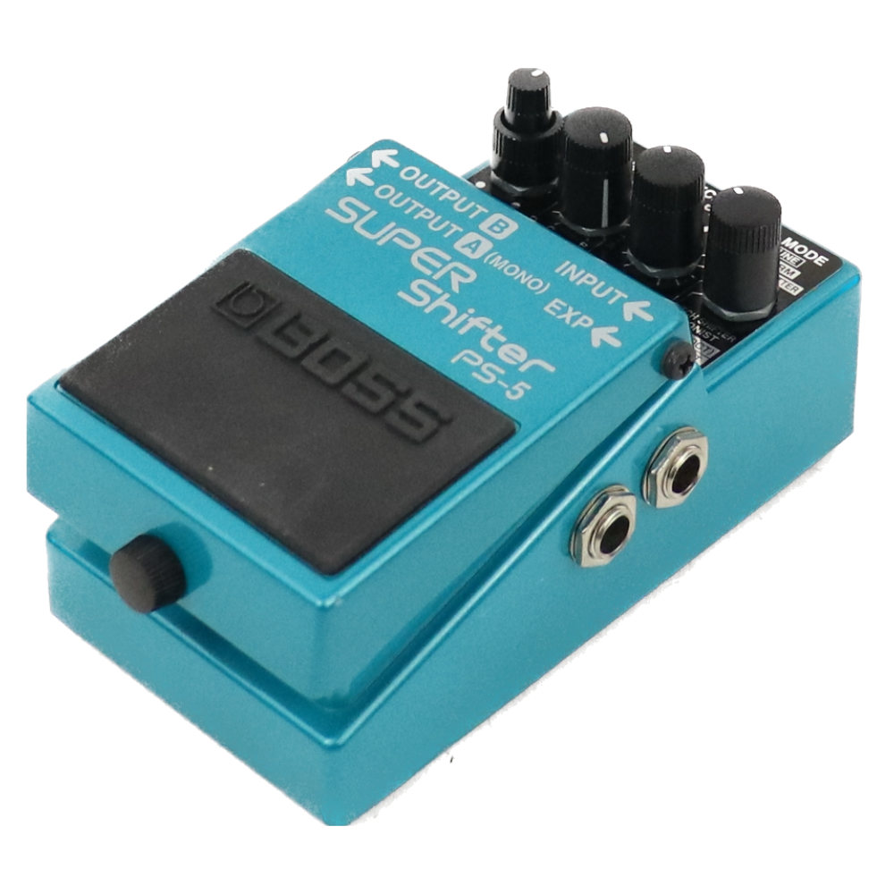 【中古】 ピッチシフター エフェクター BOSS PS-5 SUPER Shifter ギターエフェクター 本体画像 斜め 1